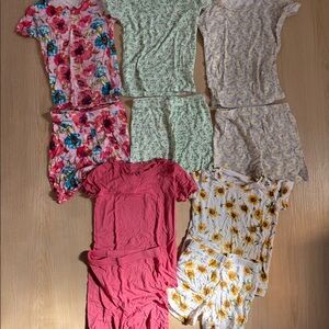 Super soft modal 2T toddler girl pajama sets